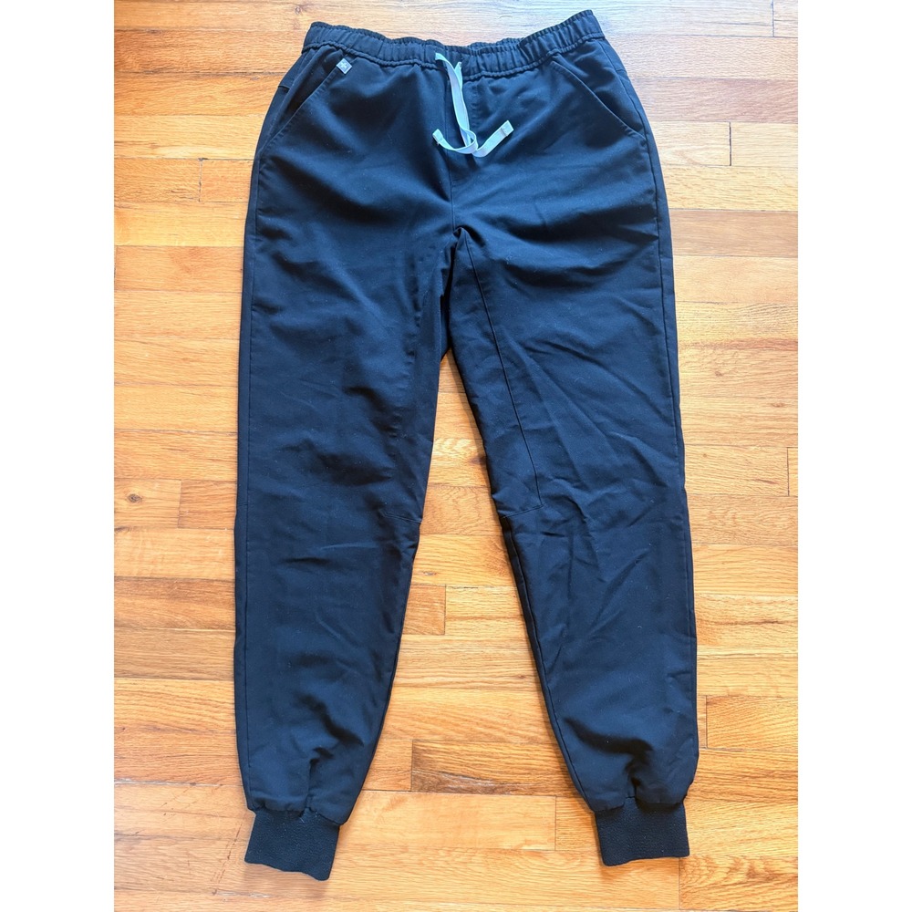 FIGS Zamora‎ Jogger Scrub Pants Black Technical Collection Small Slim Fit Mens